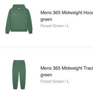 Pangaia Forest Green Men's Sweater